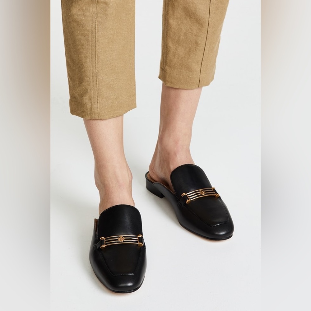 Tory Burch Amelia Backless Loafer Calf Leather